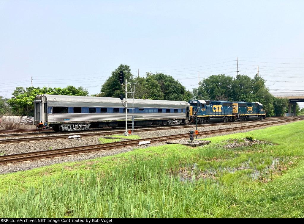 SILVER STAR, CSX 6240 and 4450